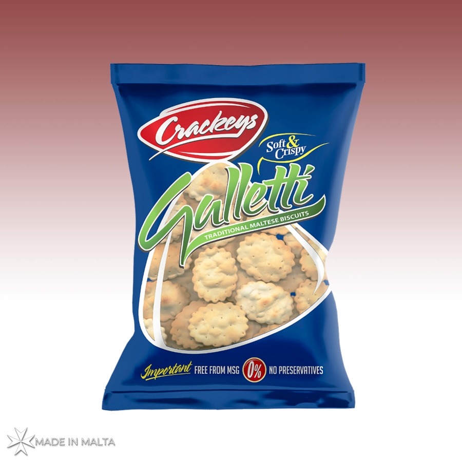 Scalloped Galletti - water crackers