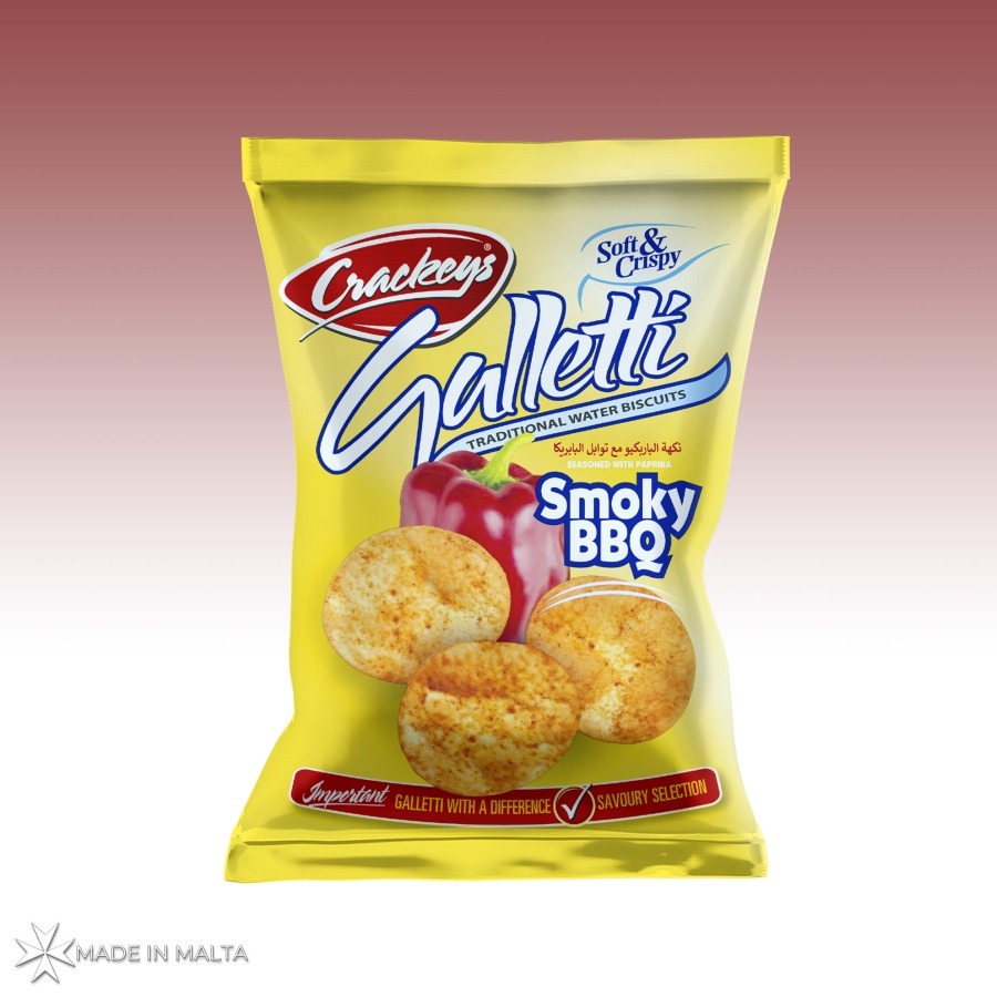 Smoky BBQ Galletti - water biscuits