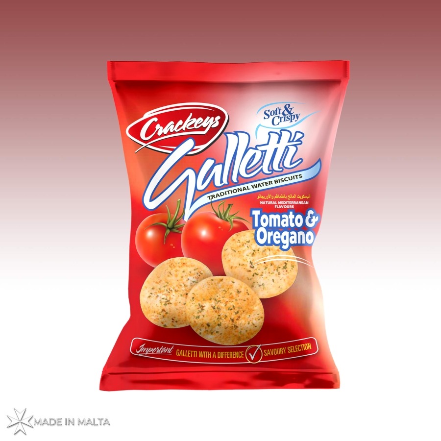Tomato & Oregano Galletti - water biscuits